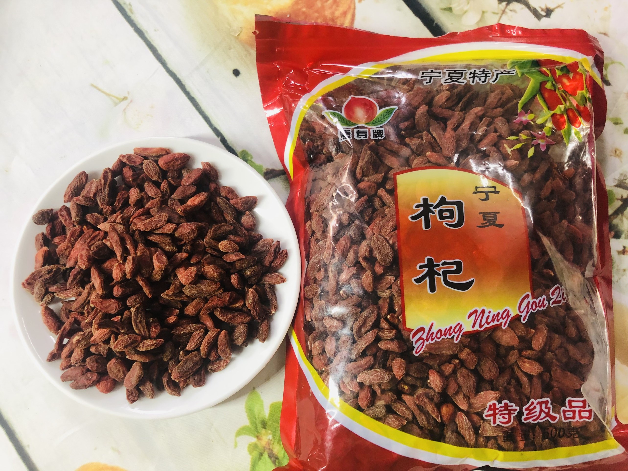500g kỷ tử đóng túi
