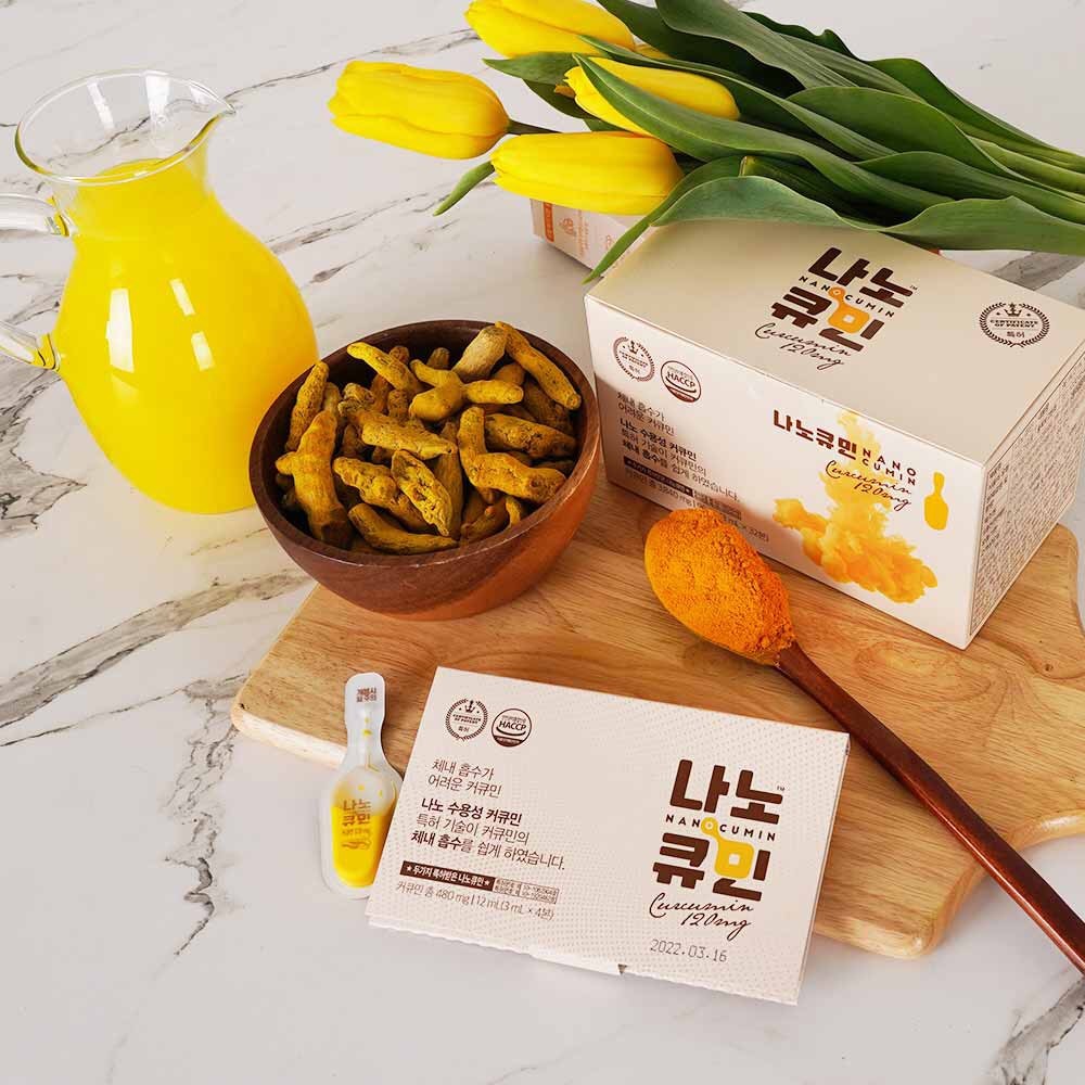 Tinh Nghệ Nano Curcumin nội địa Hàn Gon (30 tép)