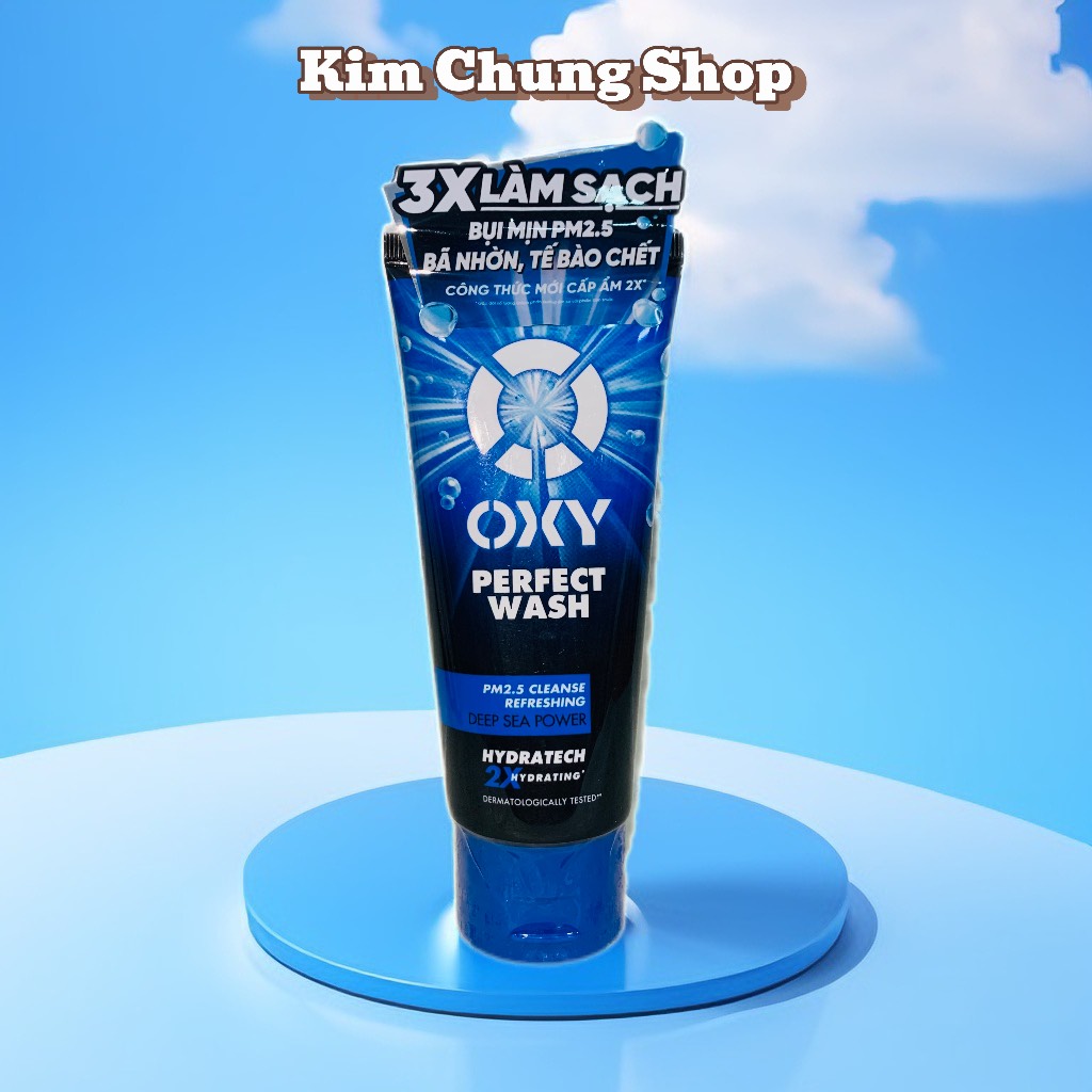 [Tuýp 100g] Sữa rửa mặt Oxy (Sạch nhờn sáng da/ngừa mụn)