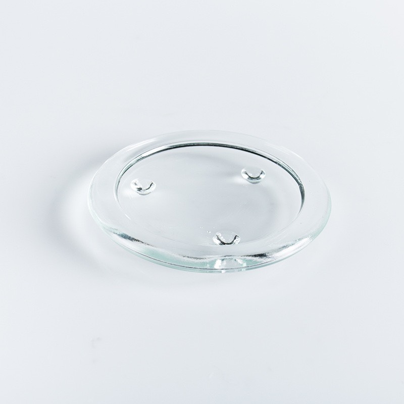 Ly Đựng Nến Thủy Tinh. Đĩa Nến Trơn Đường Kính 10.8cm Trang Trí Nhà Cửa Sang Trọng