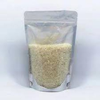 100g túi zip một mặt bạc