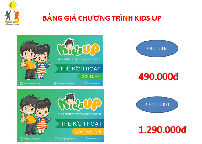 Kids up trọn đời