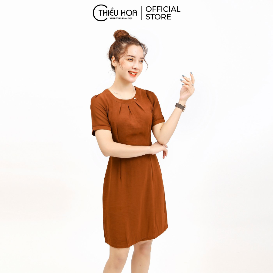 Đầm Nữ Ôm Body Chất Chiffon Siêu Mát Thiều Hoa P1243