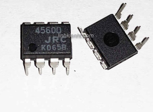 5 con ic khuếch đại thuật toán cắm jrc4560d 4560d 4560 dip-8 mới chính hãng