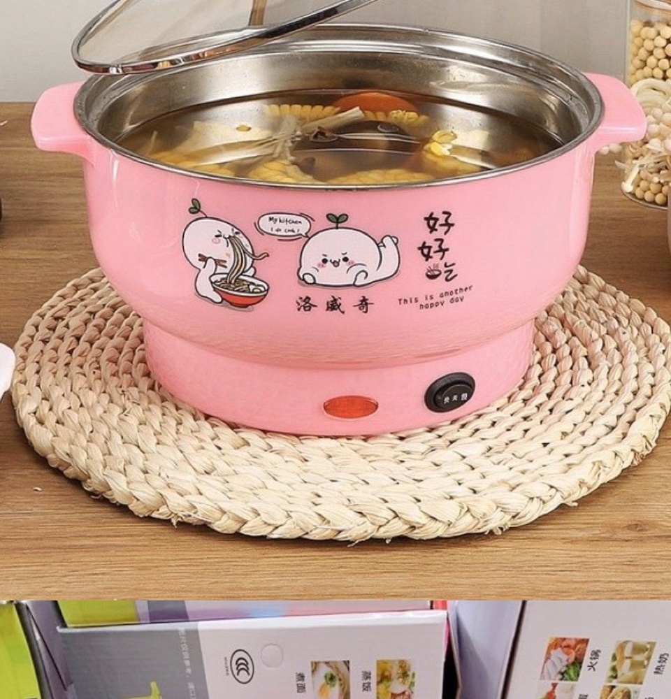 [Freeship ] Nồi Lẩu Điện Đa Năng Size Đại 28cm