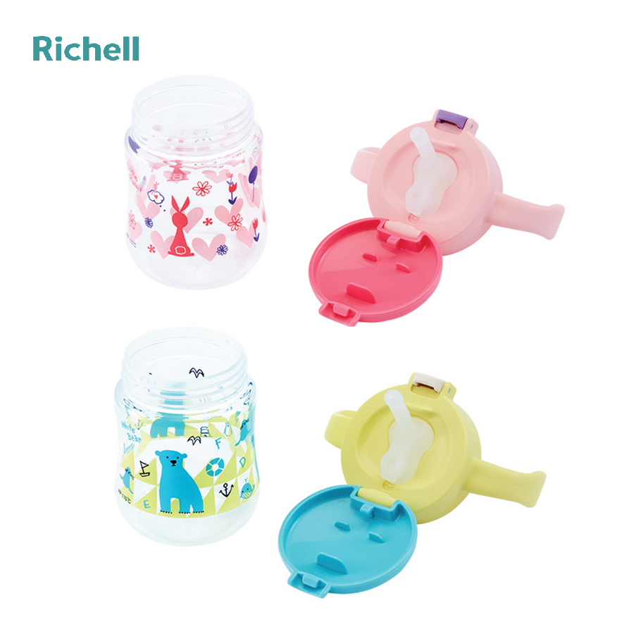 CỐC ỐNG HÚT T.L.I RICHELL (HỒNG)