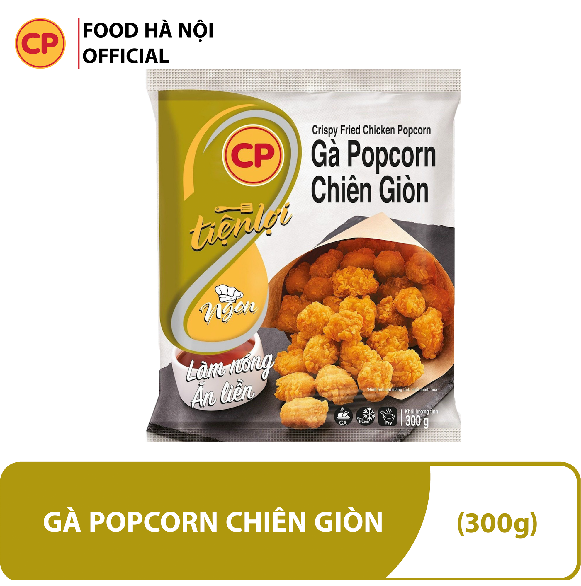 CP Gà Popcorn Chiên Giòn 300g
