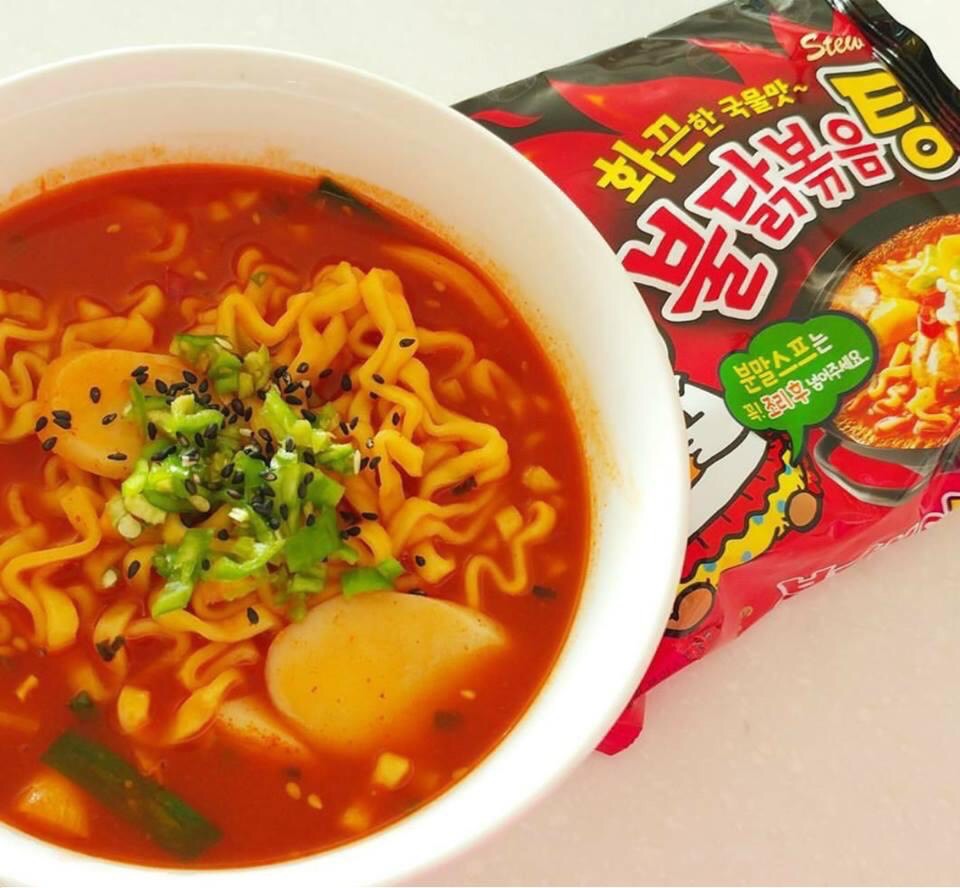Các loại mì Samyang Hàn Quốc