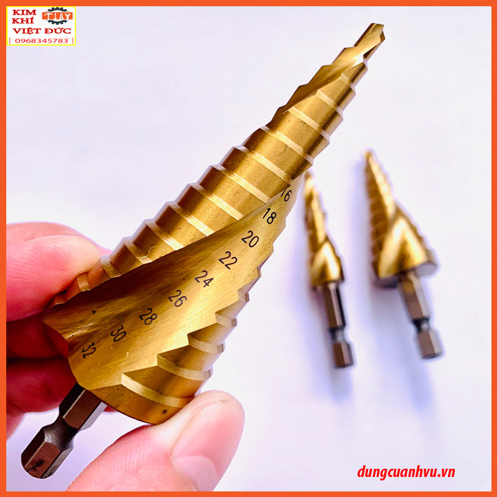 Bộ 3 mũi khoan tháp kapusi