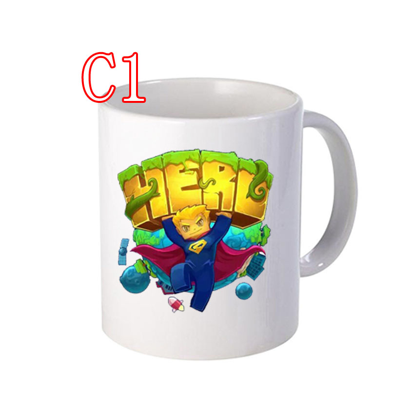 cốc in hình hero team gửi hình ngẫu nhiên hoặc gửi tin mẫu cốc bạn chọn