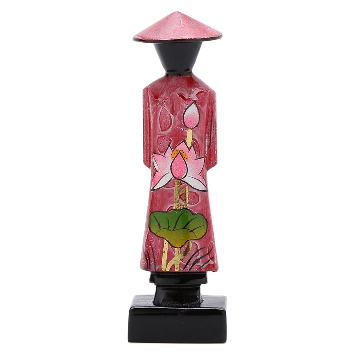 TƯỢNG SƠN MÀI CÔ GÁI VIỆT NAM