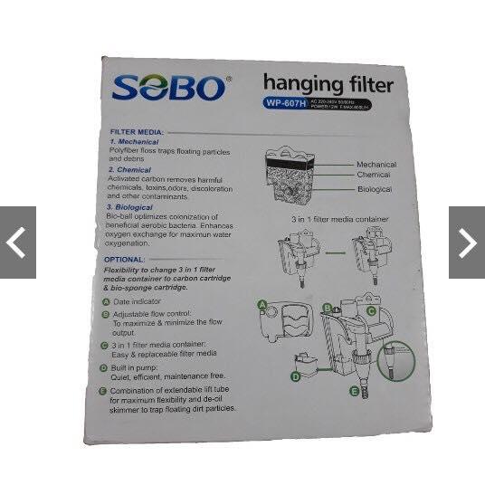 Máy Lọc Thác Hồ Cá Sobo WP-607H