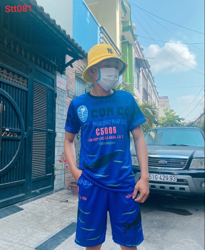 [HCM]Bộ đồ thức ăn nuôi cá . Cám con cò siêu hot 2020 ( Dành cho cả nam và nữ )