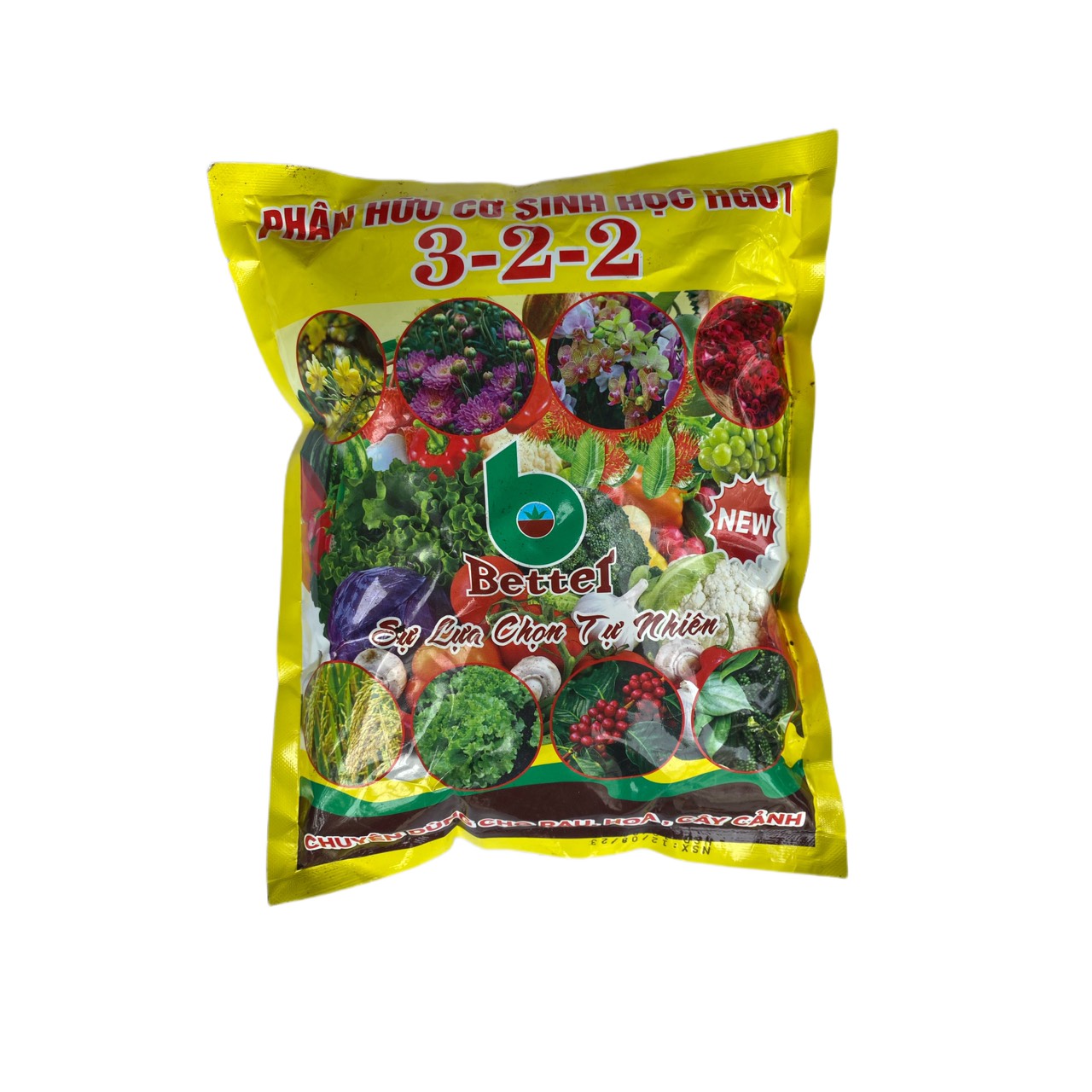 3 gói phân hữu cơ sinh học