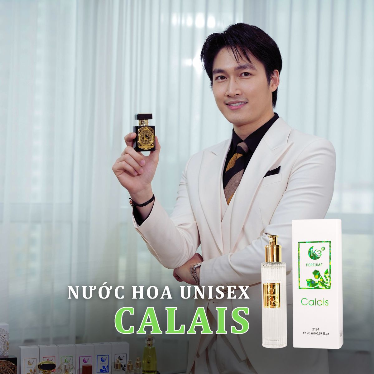 NƯỚC HOA K3 CHÍNH HÃNG (UNISEX) CALAIS: W2194