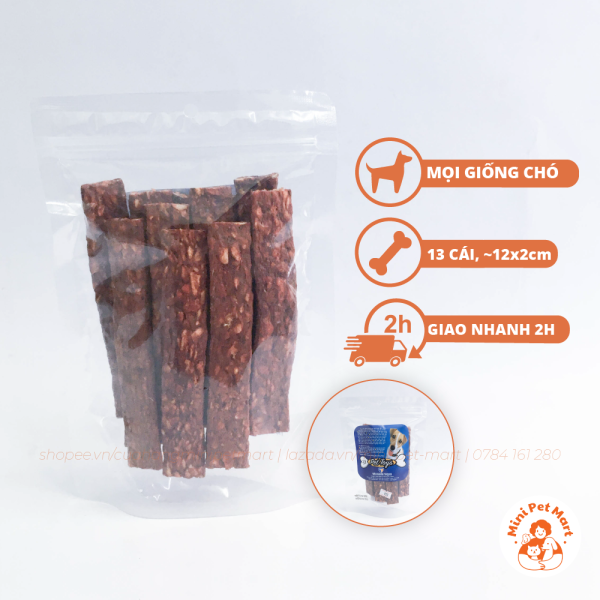 [HCM]Bánh xương snack bánh thưởng cho chó TÀI HƯNG THỊNH 852 (13 cái)