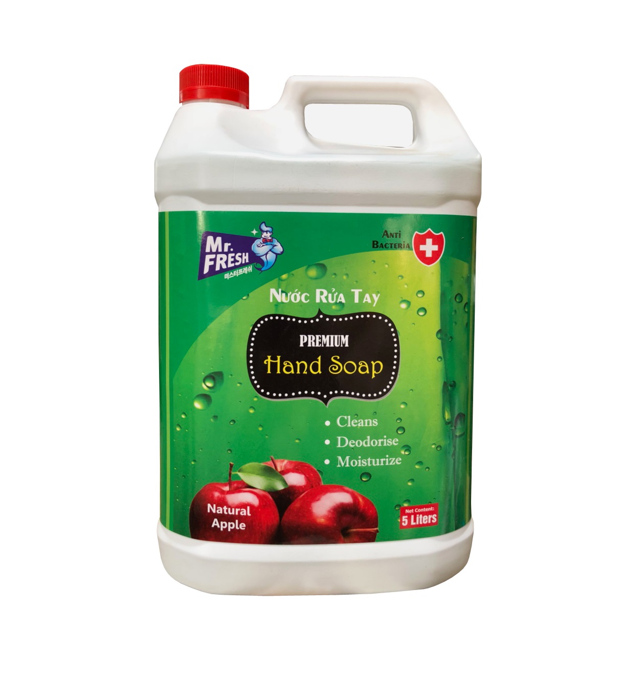Nước rửa tay diệt khuẩn Mr Fresh can 5L
