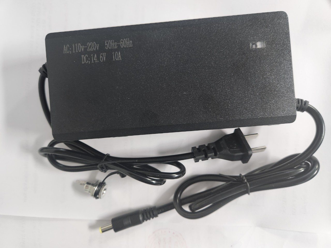 Bộ sạc pin 4s lithium 14.6v 5a - 10a cho bình pin 12v