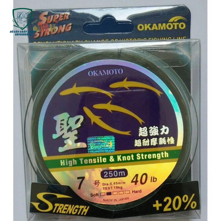 Dây Cước Câu Cá N.hật B.ản OKA.MO.TO - 4 Con Cá Cơm