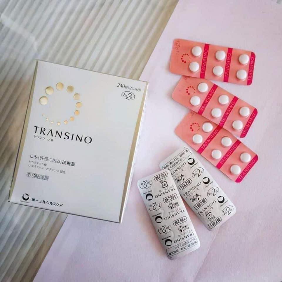 Viên Uống Transino Nhật Bản 240 Viên
