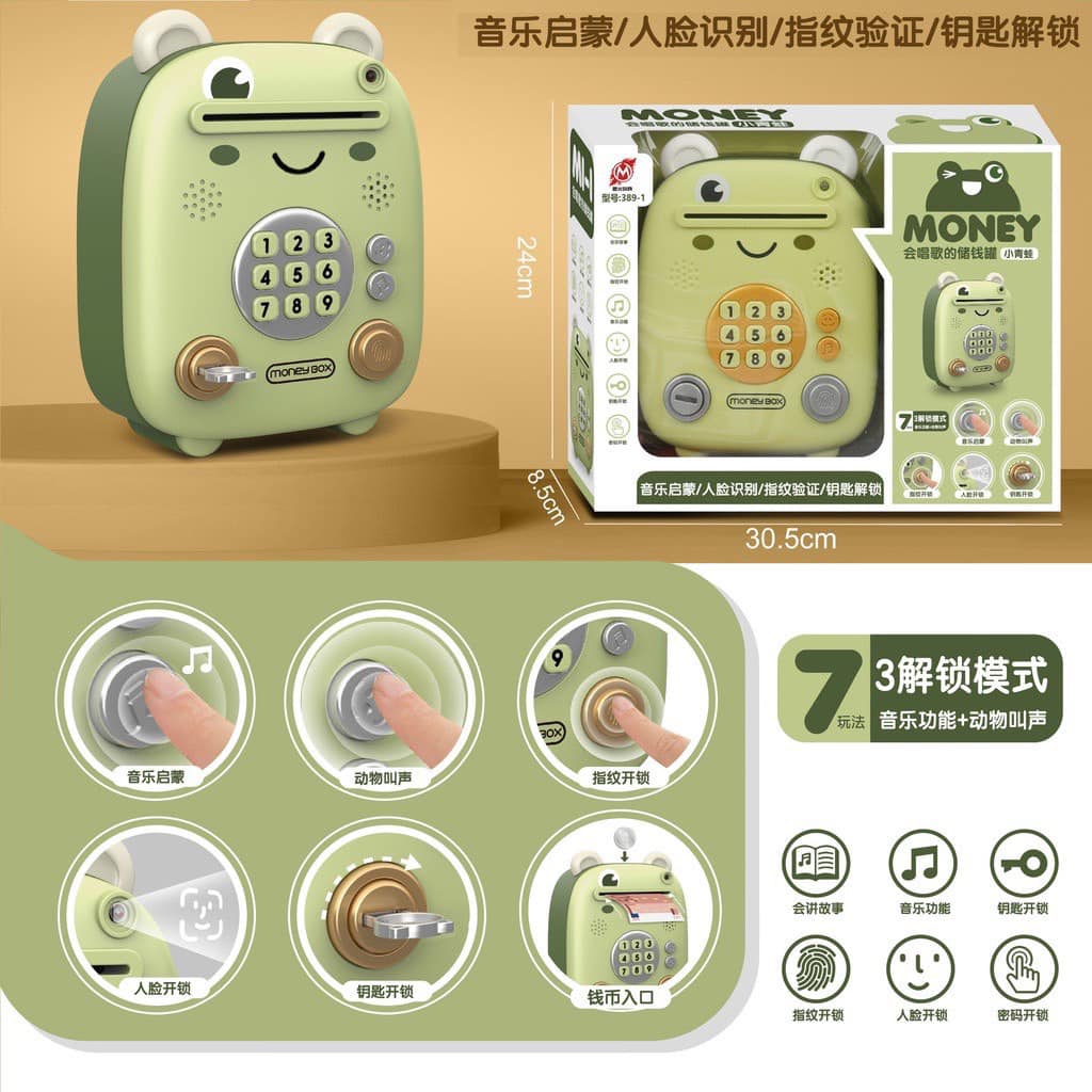 Két sắt mini hình thú dể thương cho bé