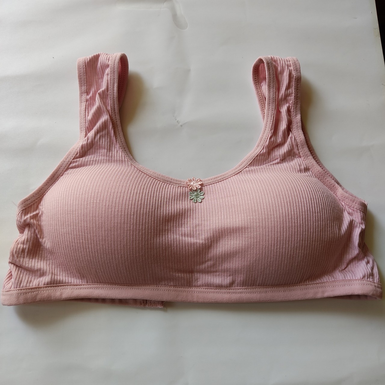 Lẻ 1 áo lót học sinh cấp 2 chất cotton mềm mát có mút mỏng 6020