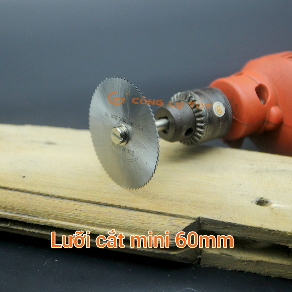 Bộ 5 lưỡi cưa mini đường kính 60mm