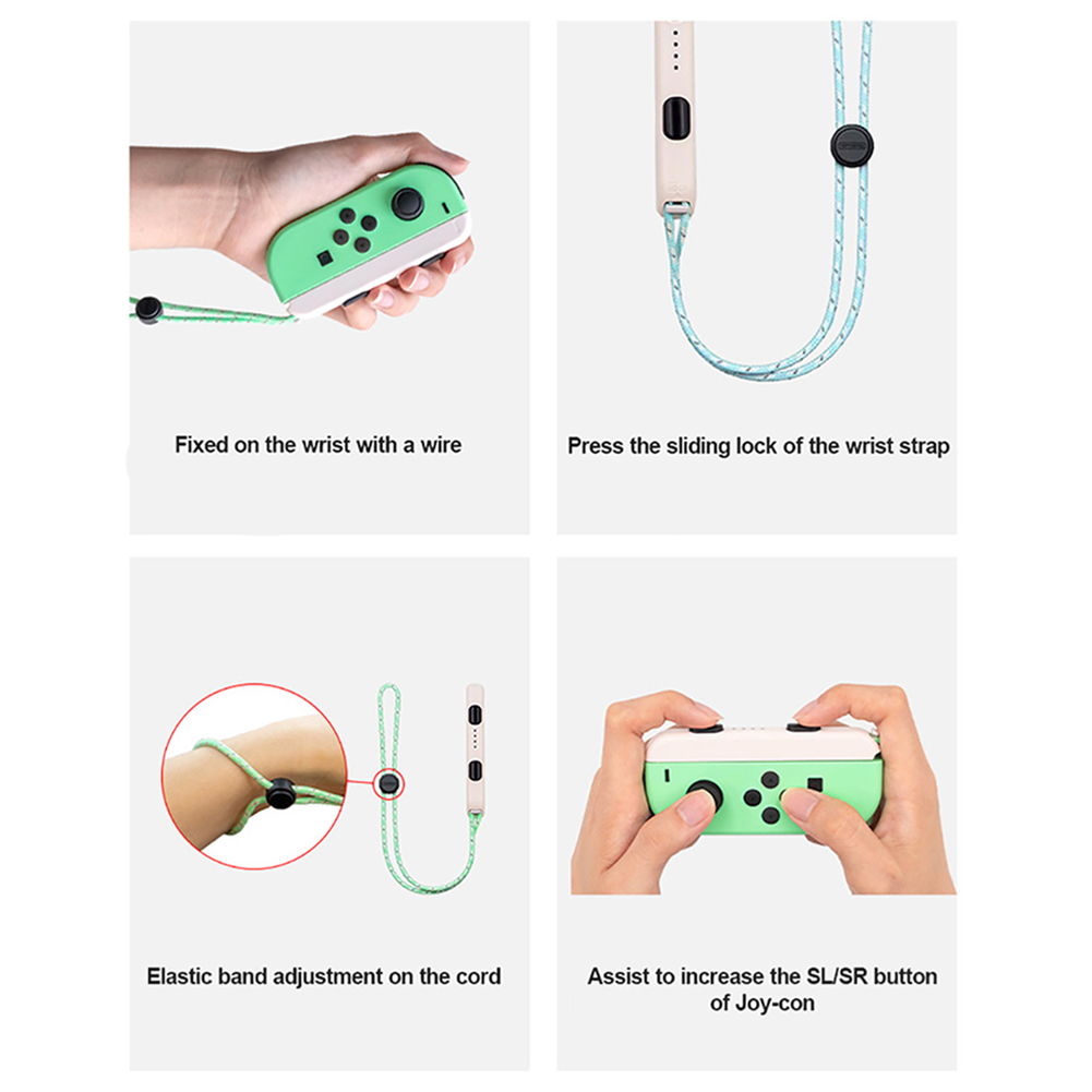 Joycon Switch Joystick Controller Left And Right Game Handle Bluetooth-compatible Wireless Gamepad With Remote With Hand Rope
