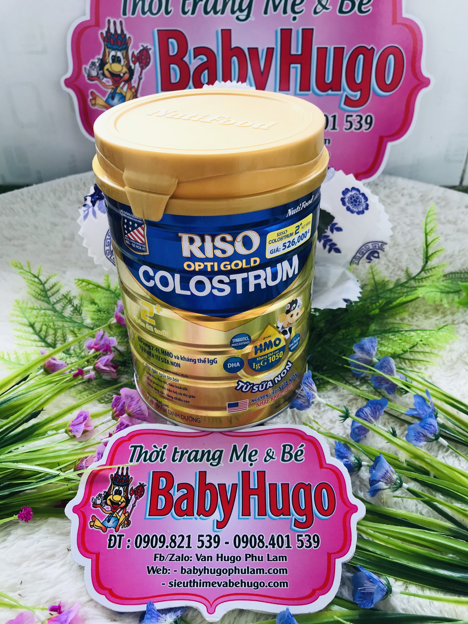 [DATE MỚI] Sữa Riso OptiGold Colostrum 2+ 800G