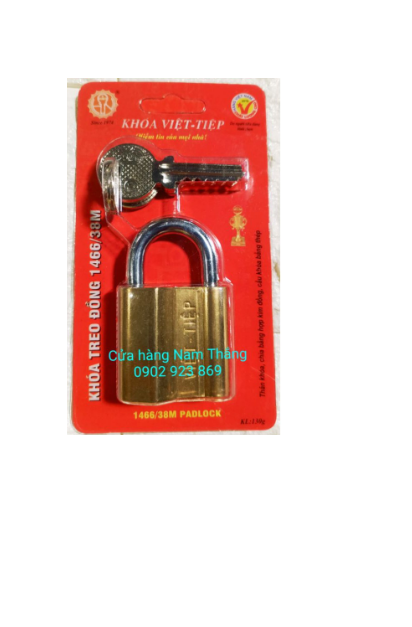 Ổ KHÓA ĐỒNG - VIỆT TIỆP [HÀNG CHÍNH HÃNG]