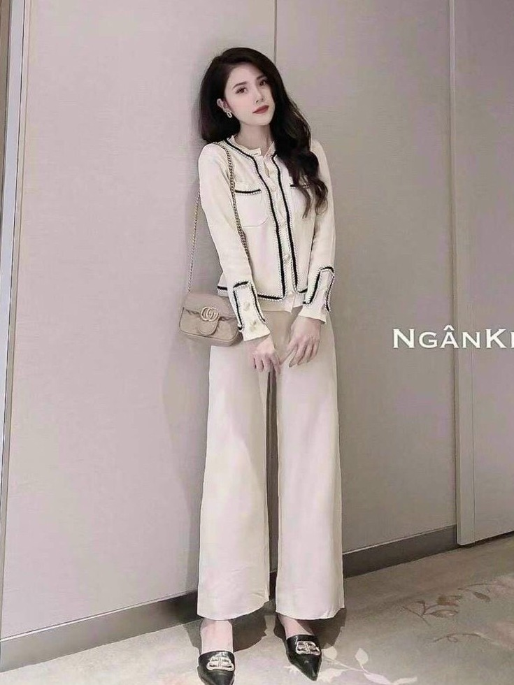 Set bộ len viền hàng QC