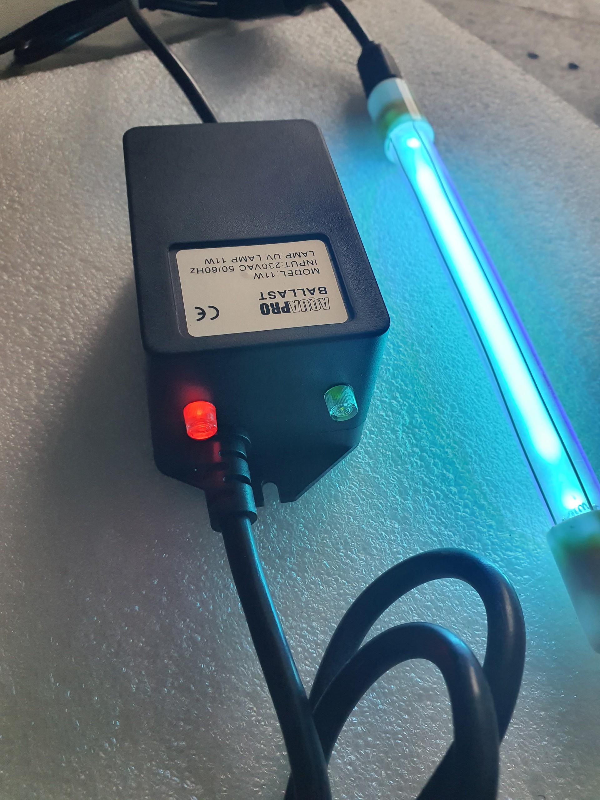 Balast và bóng đèn UV 11w Aquapro