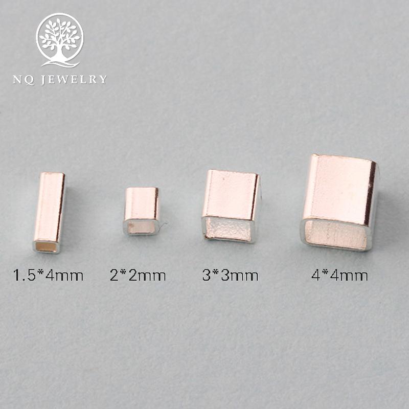[HCM]Combo 2 charm bạc hình vuông - NQ Jewelry