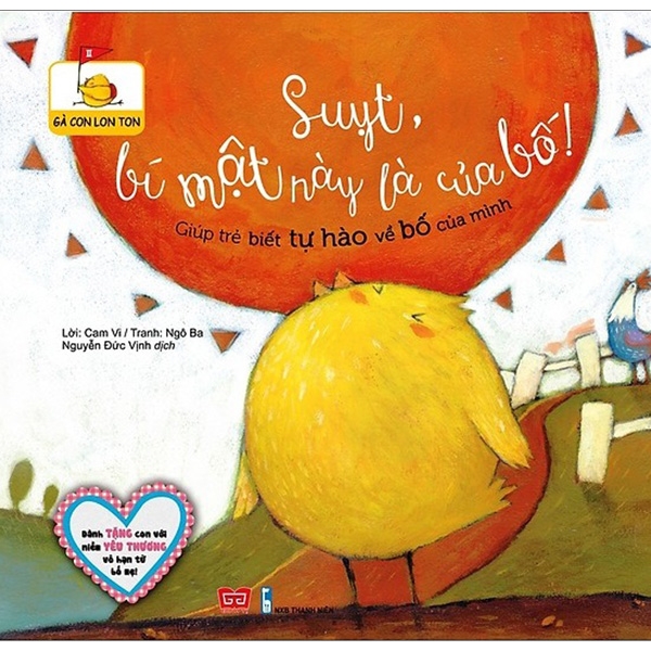 Fahasa - gà con lon ton - suỵt, bí mật này là của bố!