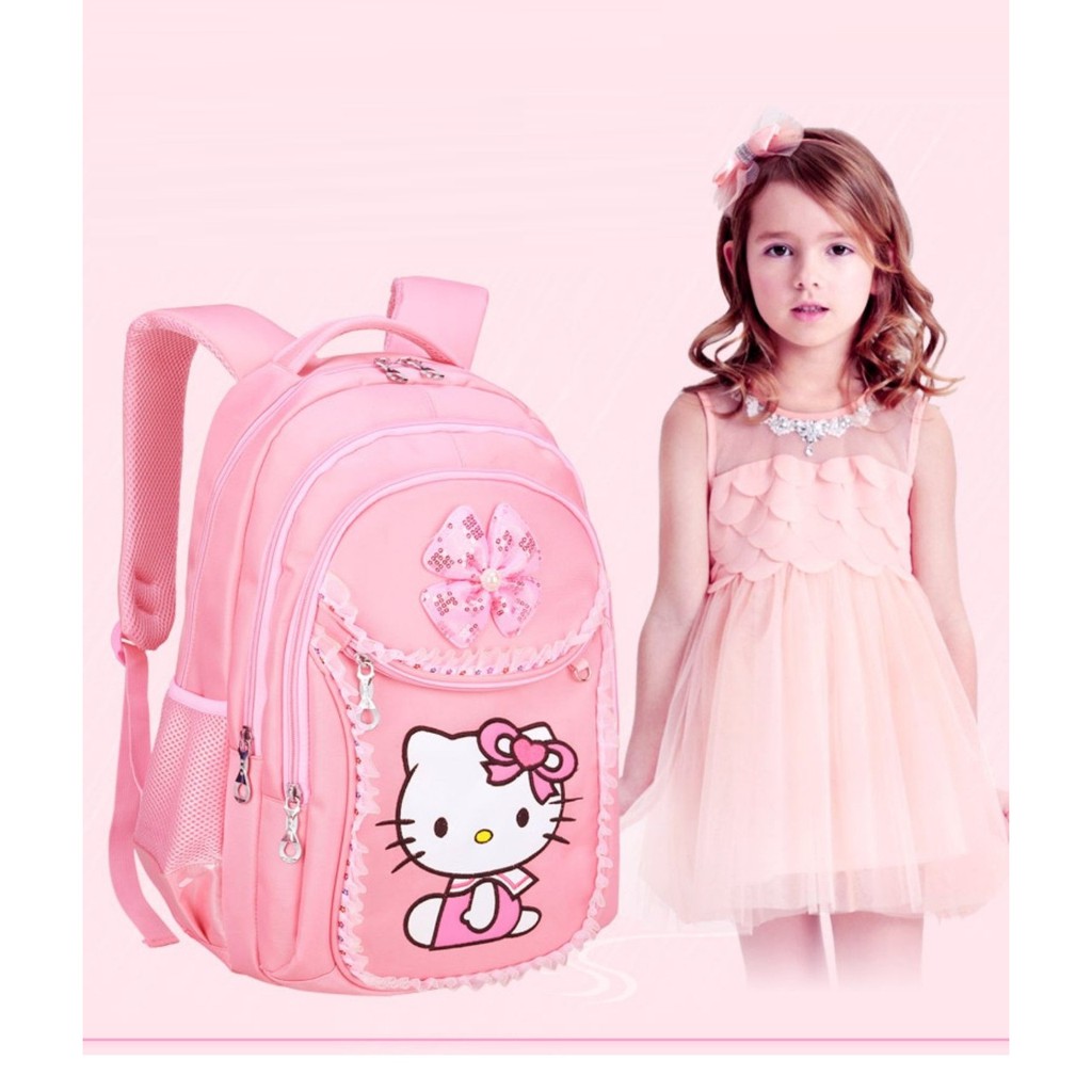Đầm Hello Kitty cho bé gái