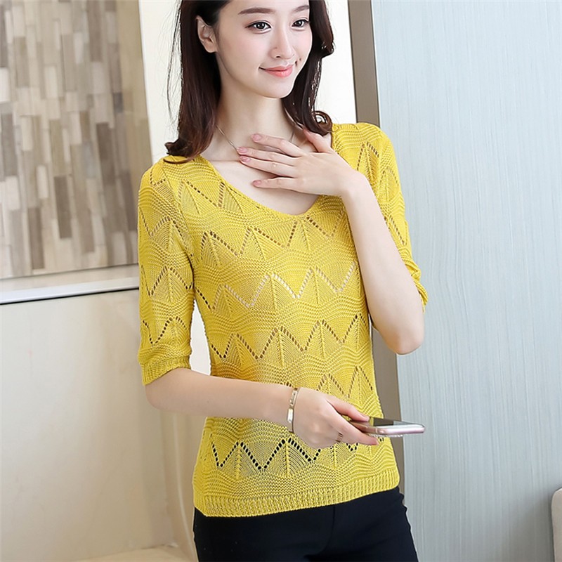 ÁO LEN CỔ V TAY LỠ - ALCV01