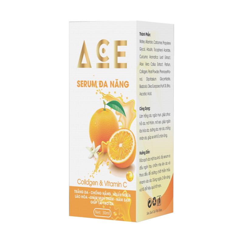 Serum siêu chấm mụn , dưỡng trắng mờ nám ACE , vitamin C (30ml) - Công ty Kim Ngân giá rẻ