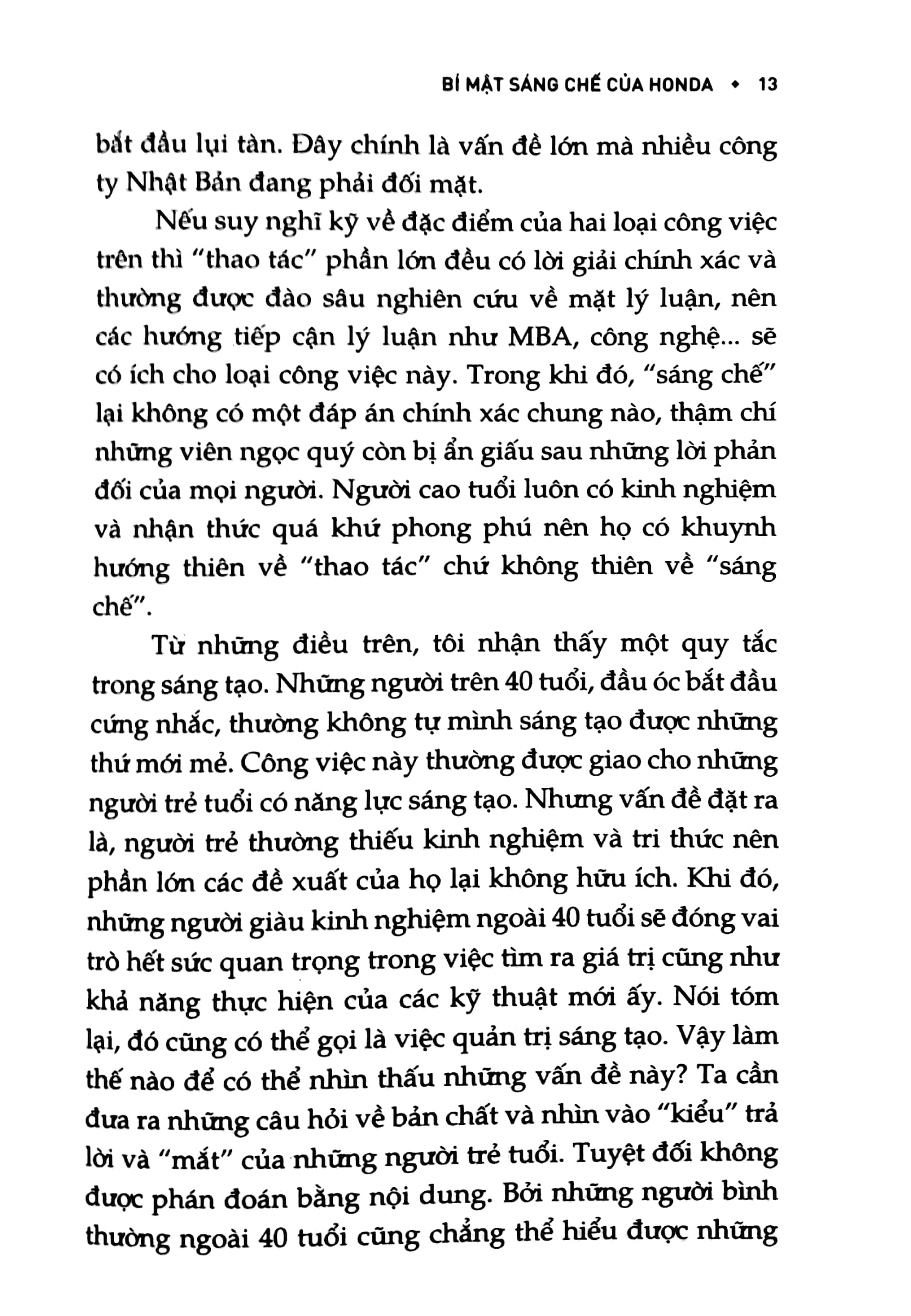 Fahasa - Bí Mật Sáng Chế Honda