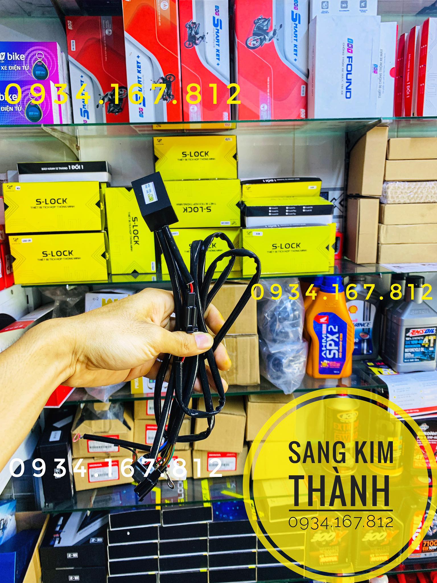 [HCM]Mạch Lắp Đèn Trợ Sáng Cho Xe Exciter 155 VVA (Tiểu R1 ) Tích Hợp Trên Nút Passing Zin version v4.0