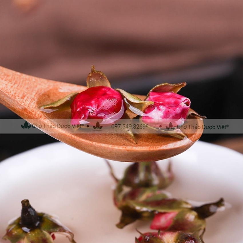 Hoa hồng Tây Tạng 100g, nụ hoa hồng sấy lạnh, nguyên nụ, trà hoa hồng nụ đẹp - Chợ Thảo Dược Việt