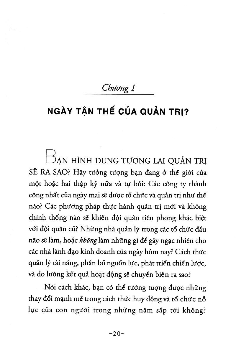 Tương lai của quản trị