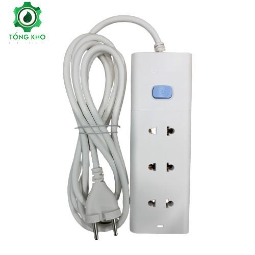 BÁO GIÁ Ổ CẮM ĐIỆN GONGNIU 6 LỖ 1 CT V1060(3M,GNVN) | Shopee Lazada Sendo Tiki mới nhất 12 Ổ cắm điện Gongniu 3 ổ 1 công tắc dây dài 3m 5m công suất 2500W/10A - Tổng kho kim khí điện nước