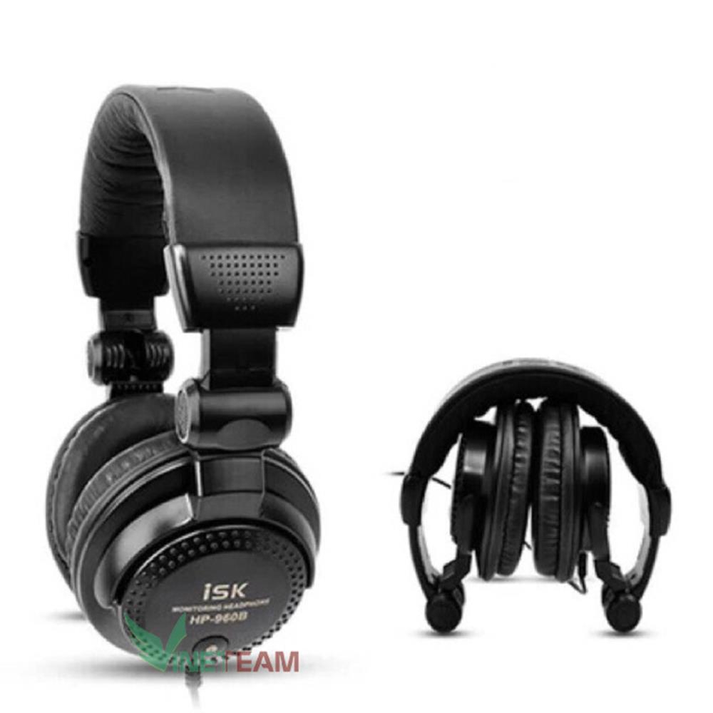 Tai Nghe Kiểm Âm Chụp Tai ISK HP-960B
