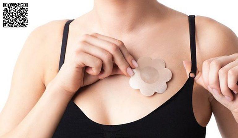 [HCM]Miếng dán nhủ hoa (dán ti dán ngực) Hộp 60 Miếng