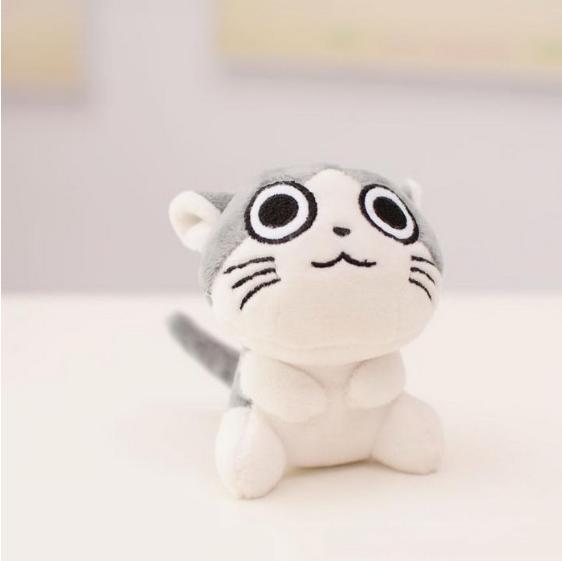 [HCM]Móc khóa gấu bông mèo Chii (11 cm)
