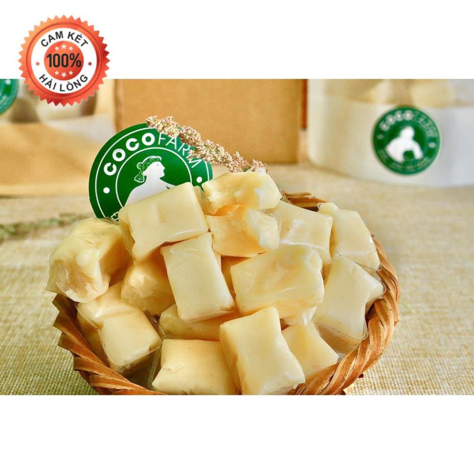 Kẹo Dừa Sáp Cocofarm bịch giấy 500gram