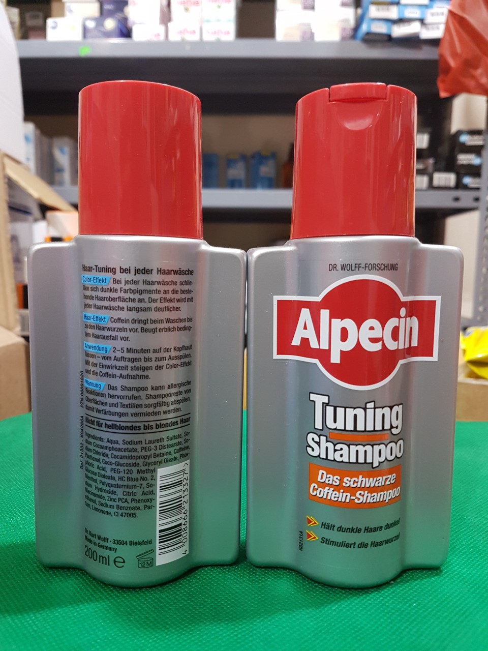 Dầu gội ALPECIN Tuning Shampoo làm đen và chống rụng tóc