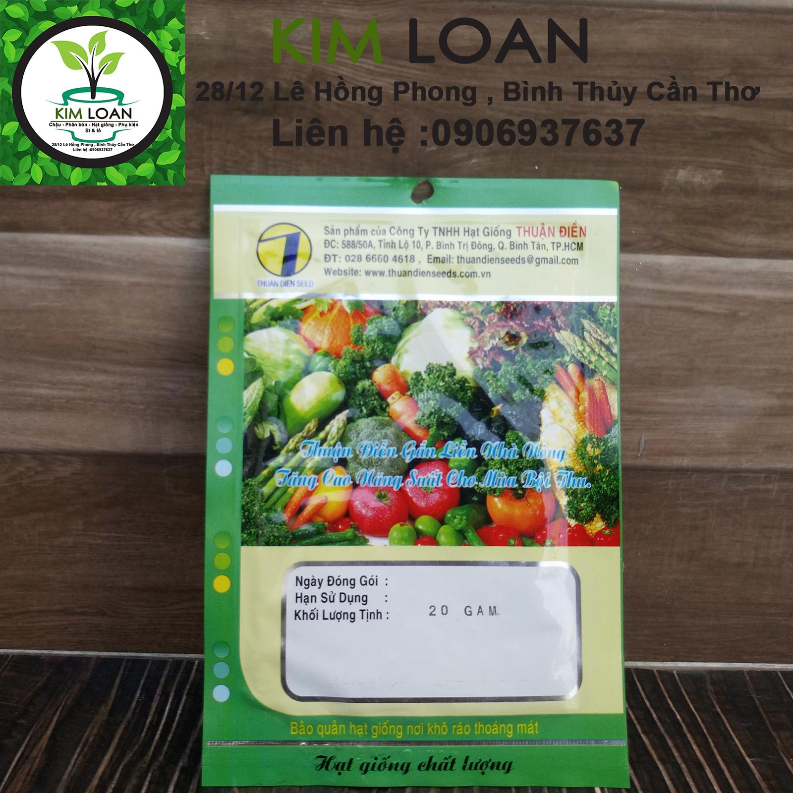 Hạt giống cải bẹ dún Thuận Điền gói 20g