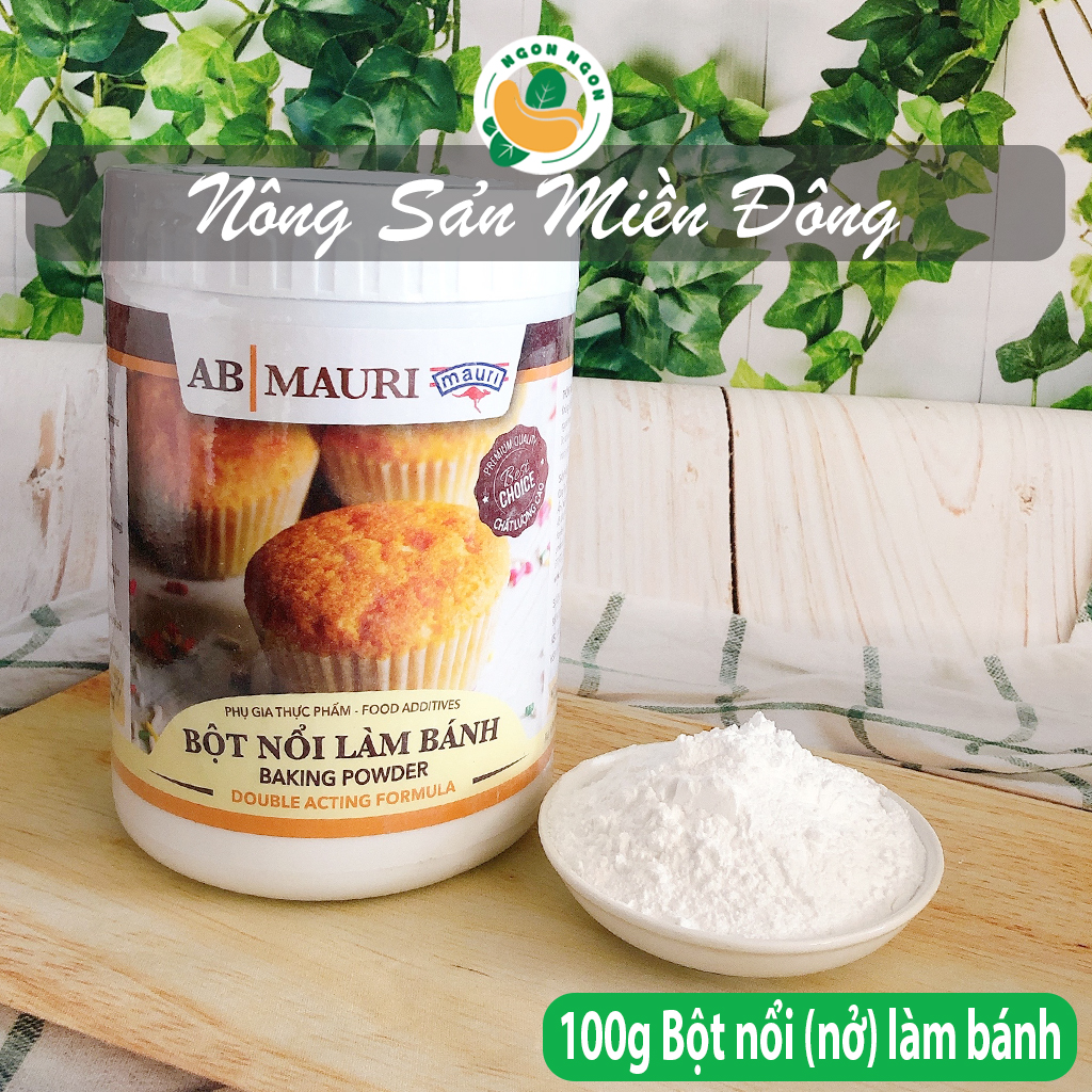 Bột nổi (bột nở) làm bánh Mauri (lẻ 100g)