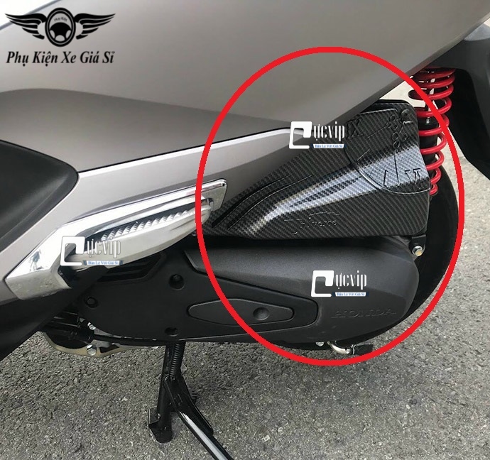 Ốp Pô E Xe Lead 2022 Sơn Carbon MS4288